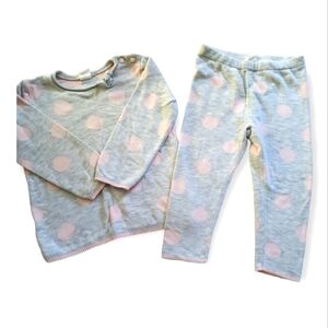 H&M 18m matching set